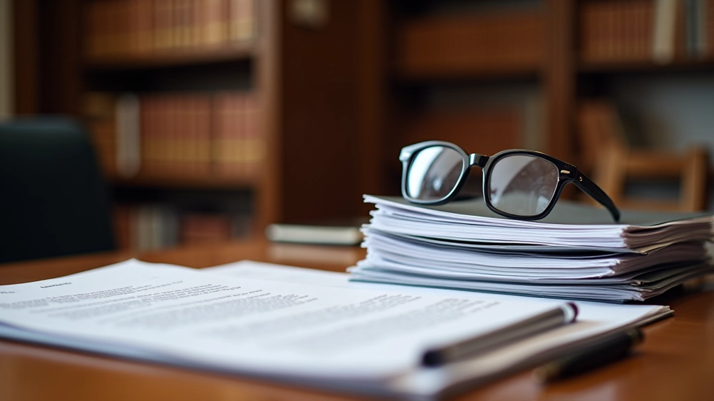 Stapel von Wirtschaftspolitischen Berichten, Fachbücher, Dokumente